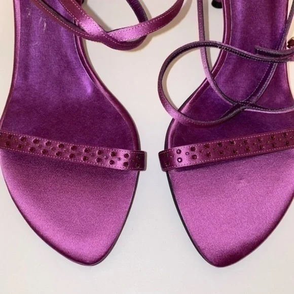 Escada satin heels - Picture 8 of 12